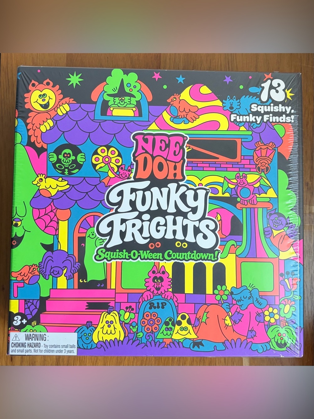 NeeDoh Funky Frights Halloween Advent Calendar Squish-O-Ween Countdown! SEALED